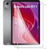 Heioloo [2 Pezzi Vetro Temperato per Lenovo Tab M11/Lenovo Idea Tab 11 Pellicola Protettiva Senza Bolle, 9H Durezza, Anti Graffi, Anti-Impronte