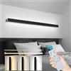 ZTWLEED 44W/120CM Applique da Parete LED Dimmerabile con Telecomando