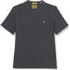 Scotch & Soda Maglietta con Logo Garment Dye T-Shirt, Vinile 6342, XL Uomo