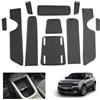 GAFAT Compatibili con Jeep Avenger 2026 2025-2023 Tappetini Antiscivolo, Avenger Hybrid EV Tappetini in Gomma Antiscivolo, Tappetino per Console Centrale, Porte, Accessori Avenger 2025 (Nero)