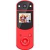 irfan Mini videocamera sportiva digitale palmare 1080P DV videocamera HD a infrarossi Action Camera-Red