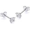 Carissima Gold Orecchini a Lobo da Donna in Oro 9K (375) con Zirconia Cubica