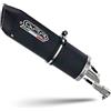 GPR EXHAUST SYSTEM SCOM.95.FUNE Terminale Omologato con Raccordo compatibile con YAMAHA X-MAX 125 2006/14 Furore Nero
