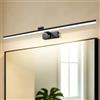 TYhogar Lampada da Specchio Bagno 80 cm 16W Luce Specchio Bagno LED | Girevole 180° Applique Bagno 3 Temperature di Colore (3000K/4000K/6500K) IP44 Impermeabile Illuminazione da Parete Moderno