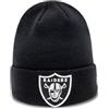 New Era NFL Essential Cuff Knit Lasrai Mütze Berretto da Baseball, Schwarz, Einheits Unisex-Adulto
