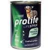 Prolife Lifestyle Light Merluzzo Fresco Con Riso Cibo Umido Per Cani Adulti Taglia Media/grande Lattina 400g Prolife