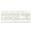 Logitech K280E Pro Tastiera, Layout Tedesco ‎Qwertz, Bianco