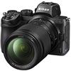 Nikon Z5 + Z 24-200 + Lexar SD 64 GB 667x Pro Fotocamera Mirrorless, CMOS FX 24.3 MP, Full Frame, Mirino Quad-VGA EVF, LCD 3.2 Touch, Wi-Fi, Bluetooth, 4K, Nero, [Nital Card: 4 Anni di Garanzia]