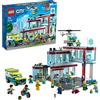 LEGO 60330 City Ospedale, Set con Autoambulanza Giocattolo ed Elicottero di Soccorso, Giochi per Bambina e Bambino dai 7 Anni in su, Idea Regalo