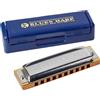 Hohner Armonica Blues Harp D in Re a 20 Voci Diatonica Custodia pettine Legno