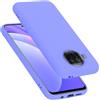 Cadorabo Custodia compatibile con Xiaomi Mi 10T Lite in LIQUID LILA CHIARO - Morbida Cover Protettiva Sottile di Silicone TPU con Bordo Protezione - Ultra Slim Case Antiurto Gel Back Bumper Guscio