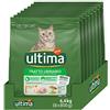 Ultima Tratto urinario Pollo - Crocchette per gatti - Confezione da 8 x 800g - Totale 6,4kg