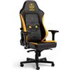 noblechairs Sedia da gioco Noblechairs Hero Edizione Far Cry 6 Speciale in Pelle sintetica Nero/Giallo/Rosso