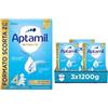 APTAMIL 4 - Latte di Crescita in Polvere per Bambini dai 24 mesi - Formato Convenienza da 3600 grammi (3 confezioni da 1200g)
