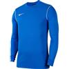 Nike Park20 Crew Top, Maglia Lunga Unisex-Bambini e Ragazzi, Royal Blue/White/White, L