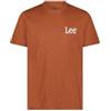 Lee Medium Wobbly Tee T-Shirt, Acero Dolce, S Uomo