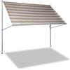Angerer Freizeitmöbel GmbH Tenda da Sole con Morsetto di Alta qualità, Montaggio Senza Fori e tasselli, Ideale per Appartamenti in affitto (Tortora, 300 cm)