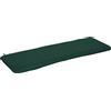 Angerer Cuscino per Panca 40 x 120 cm, Design Uni Verde (Senza Panca)