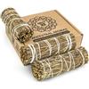 MUT22 3 Salvia del Deserto Sacra da Bruciare, Desert Sage di Purificazione e Armonia: Salvia Apiana 100% Naturale, Ideale per la Pulizia Spirituale e i Rituali Energetici