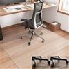 Artwelt Tappetino protettivo per sedia da ufficio, trasparente, 1,5 mm, per sedia da ufficio, 100 cm x 70 cm
