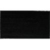 Markotex Zerbino Cocco Fibra Naturale e in Gomma Riciclata (33x60, 33x70,40x70, 40x80, 40x90, 50x100, 60x120, 70x140) (Nero Unito, 33x70)