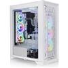 THERMALTAKE Case ThermalTake CTE T500 TG Snow Big-Tower Vetro Temperato ARGB Bianco