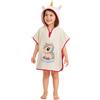 LAYNENBURG Asciugamano da bagno bambini cappuccio - 100% cotone - OEKO TEX - bambino Ragazzi Ragazze telo mare poncho spugna - 3-5 anni/Unicorno
