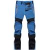 YonglanA Pantaloni All'aperto Uomo Leggera Elasticità Asciugatura Rapida Arrampicata Trekking Pantaloni Blu Nero M