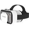Gazechimp 3D di Realtà Virtuale VR Occhiali VR Shinecon 3D Film e Giochi Portatile Occhiali per 4.7 ''-6.53 ''Cellulare Telefono