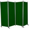 Angerer Freizeitmöbel GmbH Paravento 4 pezzi Swingtex verde