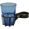 Angerer Porta Bevande per Dondolo Mocca, Bicchiere Blu