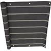 Angerer Paravista per Balcone Design No. 2400 Marrone, 90 cm, Lunghezza: 6 Metro
