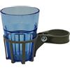 Angerer Porta Bevande per Dondolo Champagne, Bicchiere Blu