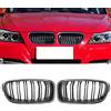 1 paio griglia anteriore per auto griglia per rene griglie da corsa nere lucide per BMW 3 4 X3 X4 G01 G02 G08 2018-2021 griglie a doppia stecca  34