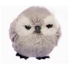 Ciao Gufo Ball (Ø10cm) pupazzo decorazione appendibile, grigio