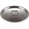 Le Creuset Coperchio in Acciaio Inox, diametro 30 cm, 439 g, Ottimo per l'utilizzo con la Marmellatiera, 96100830000098
