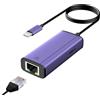 sunshot Adattatore da Lightning a Ethernet, 2 in 1 Adattatore Ethernet + Alimentazione con connettore Lightning Compatibile con iPhone/iPad, Supporta Rete Ethernet ad Alta Velocità 1000/100/10Mbps.