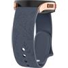 Vancle Cinturino per Amazfit GTS/GTS 2 / GTS 3 / GTS 4 Donna, Cinturini Inciso Fiore Braccialetto in Silicone Morbido per Amazfit GTS 4 Mini/GTS 2 Mini, 20mm Elegante Cinturino