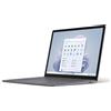 Microsoft Surface Laptop 5 i5-1235U Computer portatile 34,3 cm (13.5"") Touch screen Intel® Core™ i5 8 GB LPDDR5x-SDRAM 256 GB SSD Wi-Fi 6 (802.11ax) Windows 11 Home Platino"
