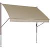 Angerer Freizeitmöbel GmbH Tenda da sole Style sabbia, 400 cm
