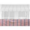 Angerer Paravista per Balcone Design No. 1300 Marrone-Terra, 90 cm, Lunghezza: 8 Metro