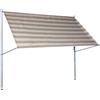 Angerer Freizeitmöbel GmbH Tenda da Sole di Alta qualità, Montaggio Senza Fori e tasselli, Ideale per Appartamenti in affitto (Tortora, 150 cm)