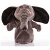 Proumhang Marionette a Mano per Bambini,Morbido Peluche Animale Zoo Marionetta per Bambini,Ragazzi,Ragazze,Grandi Bocche Mobili Elefante 25cm