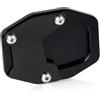 YIEBA Accessori Moto Cavalletto Cavalletto Laterale Ingranditore Estensione Ingranditore Pate Pad Per X-ADV 750 FORZA 750 2021-2023 Nero