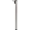 Amig - Gamba pieghevole in acciaio cromato opaco Mod. 17 per tavoli da cucina o sala da pranzo, scrivania o ufficio con regolazione in altezza di 10 mm | Misure: Ø50 x 710 mm | Resistenza 15 kg/gamba