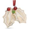 SWAROVSKI DECORAZIONE AGRIFOGLIO PAN DI ZENZERO - HOLIDAY CHEERS 5656277