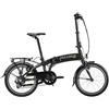 Atala e-Bike Pieghevole E-Folding 20" Shimano Tourney 7V EcoLogic 313Wh, Nero/Ve