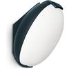 Novalux Plafoniera Novalux Joy colore nero a parete IP65 1XE27 A5617NE