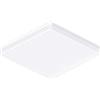 Novalux Plafoniera Led Novalux Luna quadra 19W 3000K 1840lm IP44 Bianco 104305.01