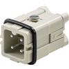Weidmuller Connettore inserto Maschio Weidmuller HDC 3P+T 16A 400V 1498100000